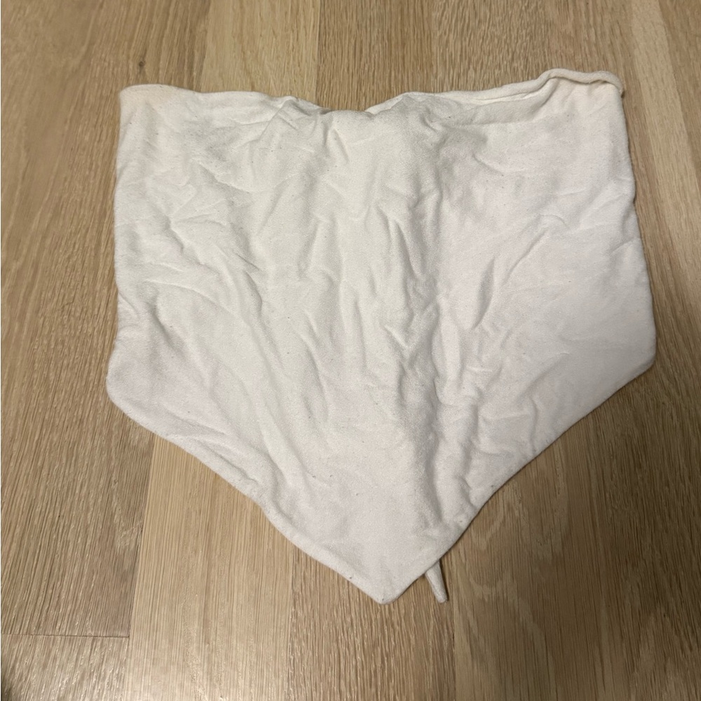 Naked Wardrobe White bandeau top